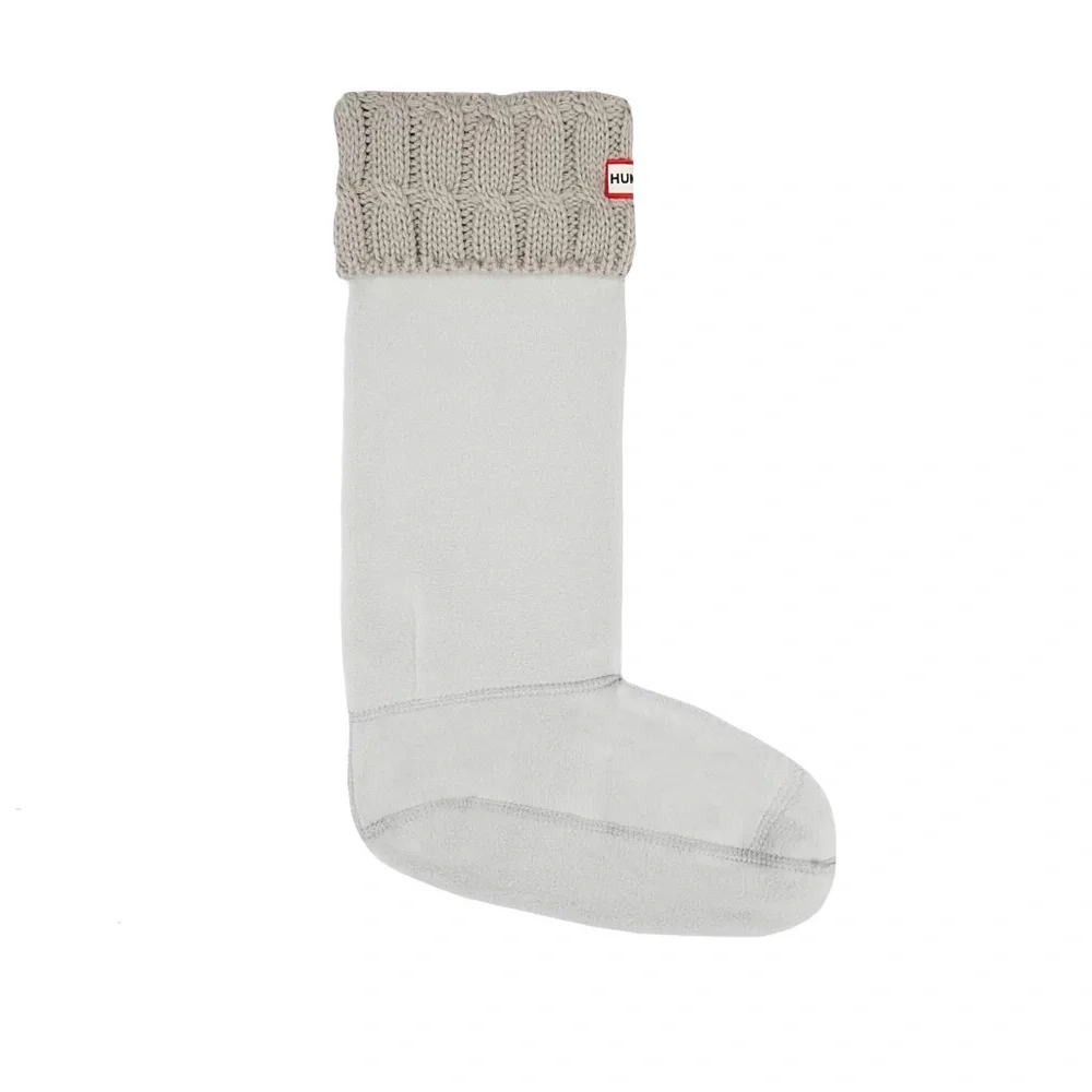 NWT Hunter Cable Knit Cuff Tall Boot Socks